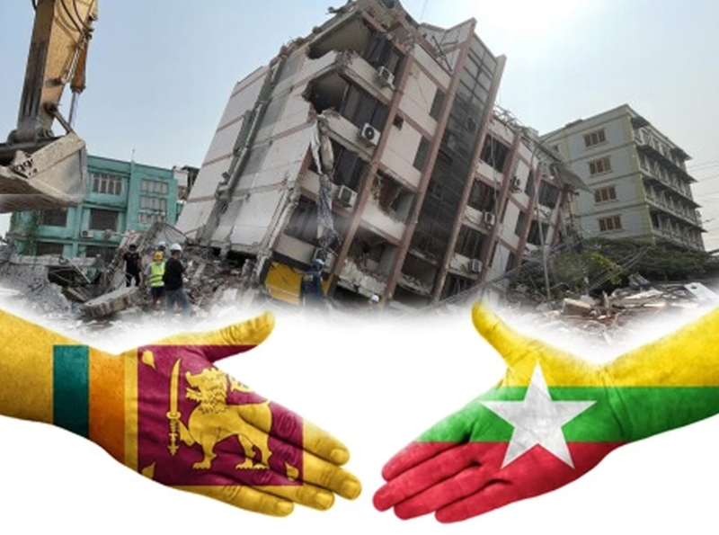Sri Lanka reaffirms support for earthquake victims in Myanmar 
